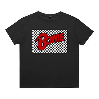 ins潮牌华丽摇滚宗师鲍威短袖t恤