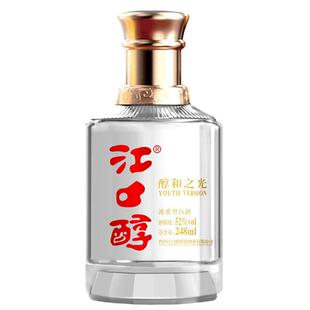 江口醇醇和之光浓香型白酒纯粮酿造老窖池中华老字号52度500ml