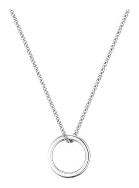 EBYG莫比乌斯环项链男ins小众简约锁骨链冷淡风潮送男友新年礼物