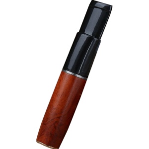 凯龙V8烟嘴 换芯型可清洗循环型双重过滤实木换滤芯通用烟具礼品