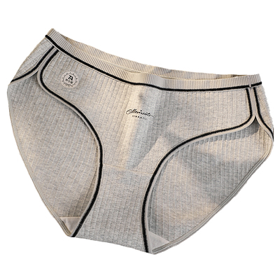 大码内裤纯棉女200斤胖mm中低腰