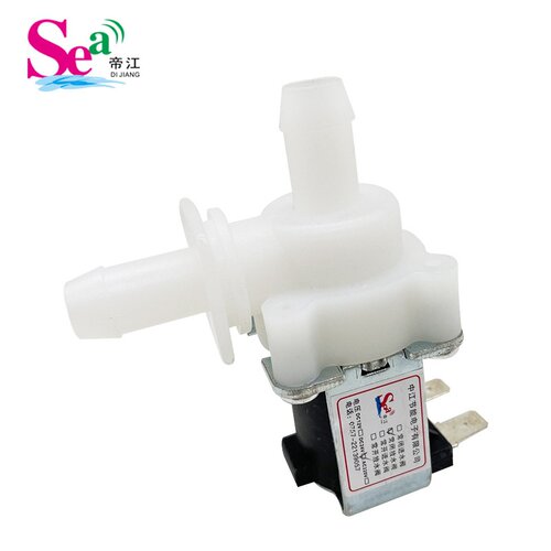 常闭进水阀微型咖啡机净水器电磁水阀 DC12V常闭进水阀 12mm