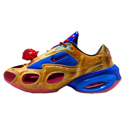 NIKE/耐克 AIR MAX MUSE 蓝金色厚底跑步鞋运动休闲鞋IQ3838-700