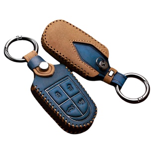 适用24款宝沃钥匙套新BX5专用BX7钥匙包BX6保护套汽车锁匙扣真皮