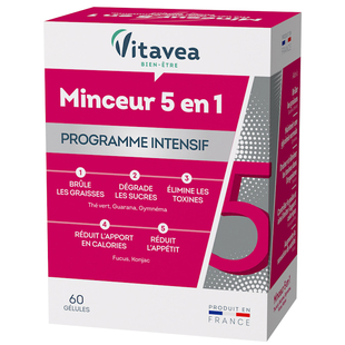 vitavea法国进口五合一胶囊纤体片阻断控糖大餐救星加快新陈代谢