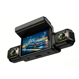 2026新款360度超高清防划车无死角行车记录仪四镜头内外停车监控