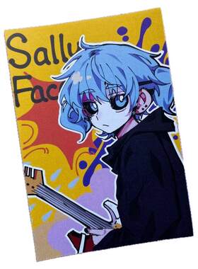 【幕醒森林】SallyFace sal 同人周边 吧唧徽章钥匙扣挂件明信片