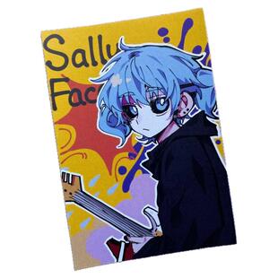【幕醒森林】SallyFace sal 同人周边 吧唧徽章钥匙扣挂件明信片