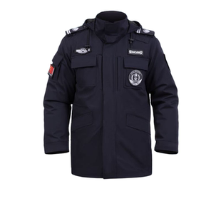 保安工作服套装秋冬季男装黑色安保物业长袖春秋特训服保安制服女