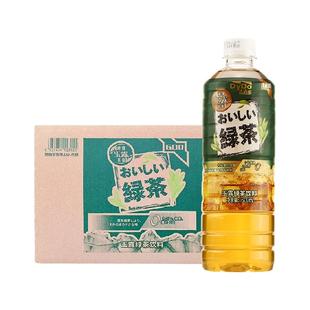 达亦多玉露绿茶饮料600ml*15瓶回甘清甜无糖绿茶饮料
