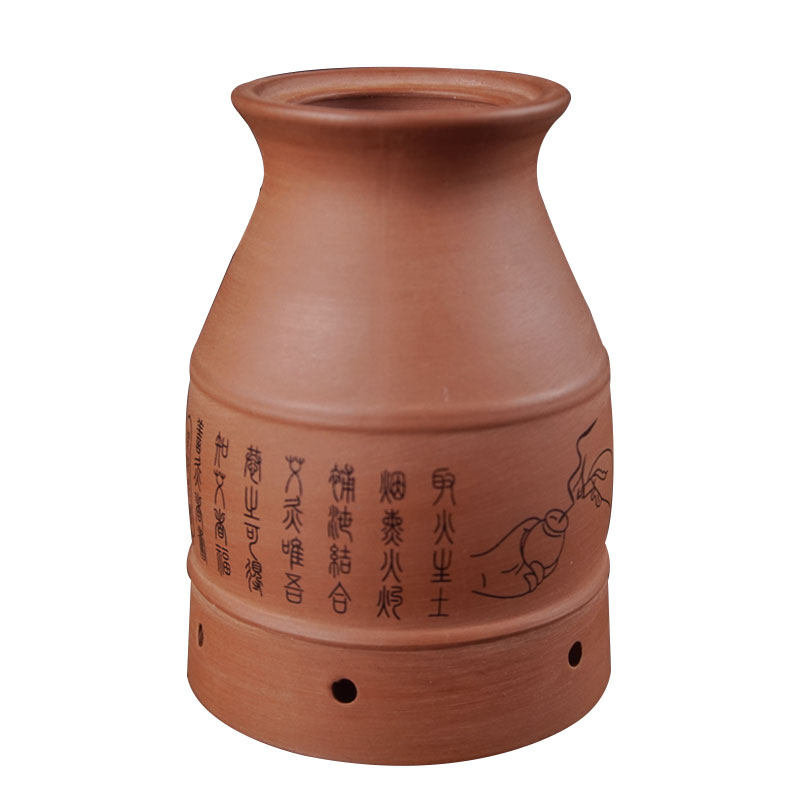知福堂紫砂艾灸刮痧一体杯温灸罐