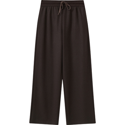 播商场同款基础通勤风直筒休闲裤秋冬新款宽松长裤BDS4KD3009