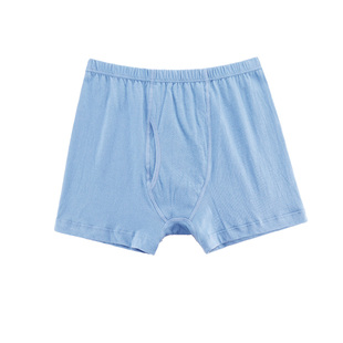 2条装 AB正品中老年纯棉抗菌保健宽松高腰男四角平角内裤头 0982