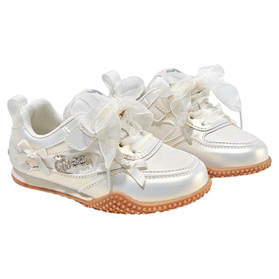 芭比童鞋女童运动鞋2025新款