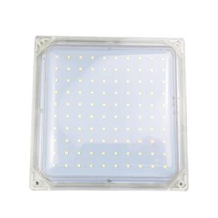 LED冷库灯20W冰库专用灯防水防潮浴室吸顶三防灯船舶方形照明灯