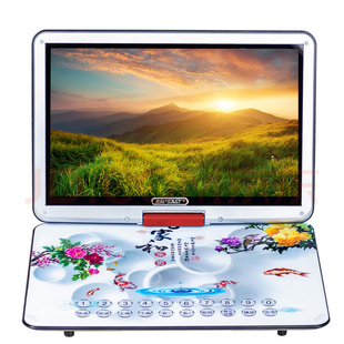 DVD影碟一体机带大屏幕VCD播放器老人儿童便携移动小电视家用小型