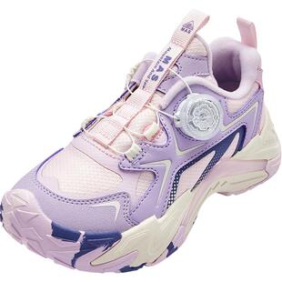 巴拉巴拉童鞋女童运动鞋秋冬防滑鞋子网布鞋旋钮扣老爹鞋儿童棉鞋