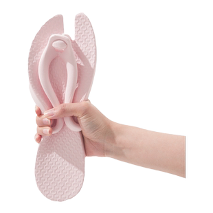 洁丽雅外出旅行出差便携式折叠拖鞋防滑一次性男女可拆卸沙滩洗澡