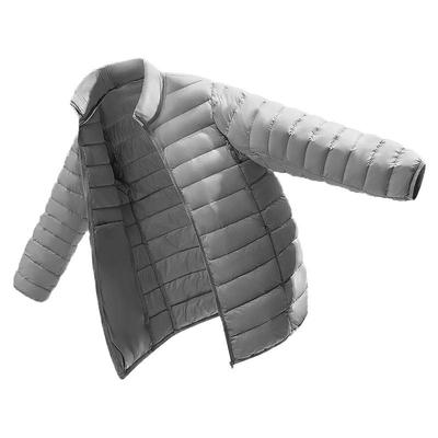 回力90白鸭绒立领羽绒服