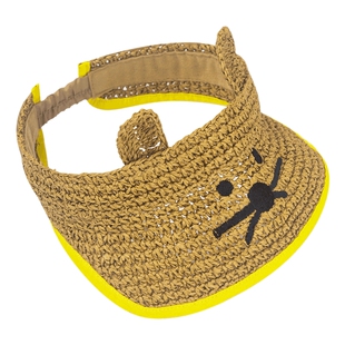 【Sunday系列】马拉丁童装男小童儿童夏季新款草编空顶太阳帽