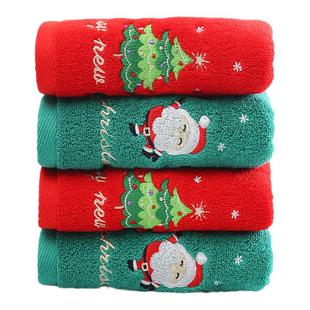 Christmas Gift Towels Pure Cotton Facial Towel Boxed毛巾浴巾
