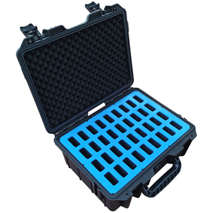 Binsen 12寸折刀箱EDC收纳盒子24支装随身刀具收藏盒战术折叠刀