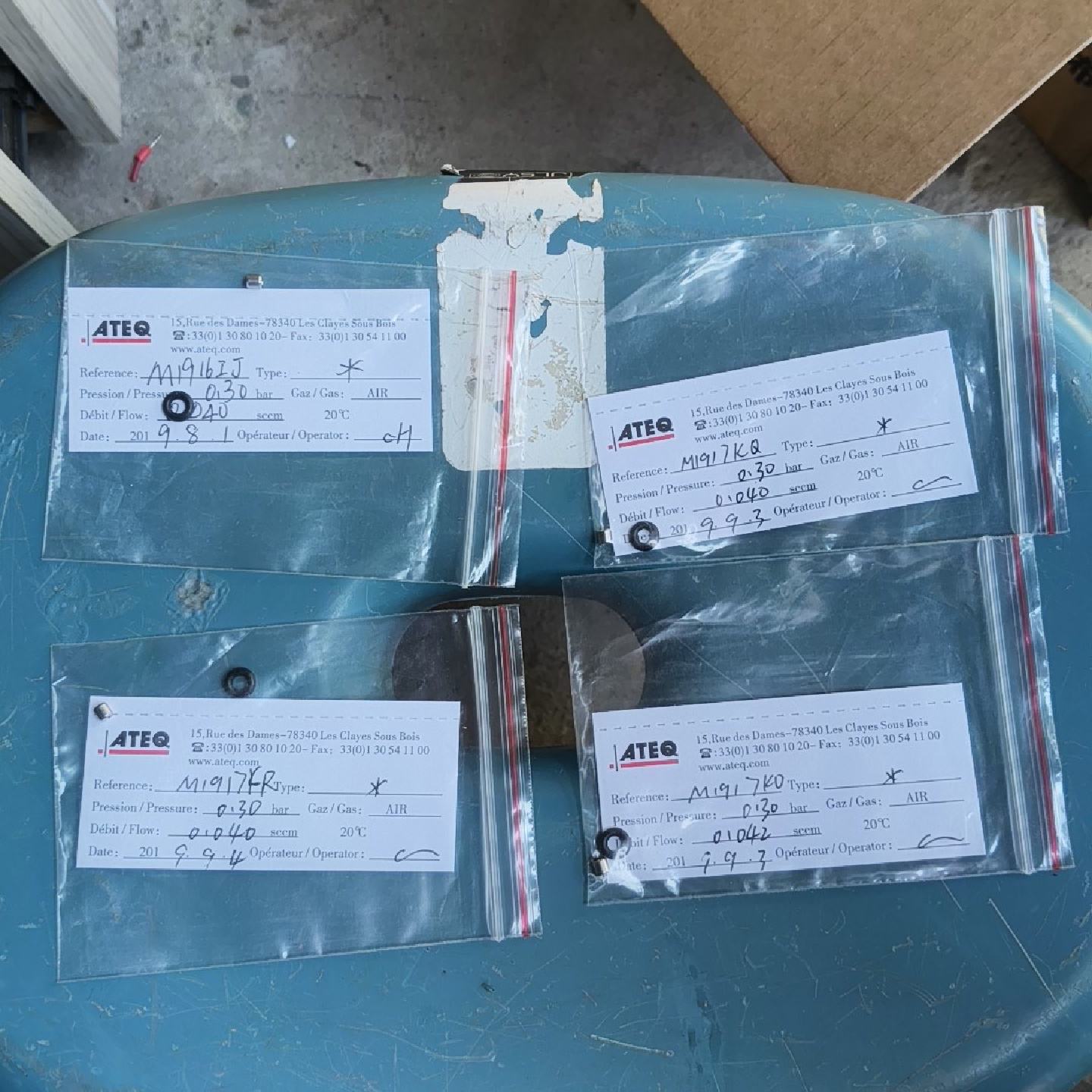 议价法国ATEQ阿黛凯密封圈，全新原装。适用于气体泄漏检测校准，图片