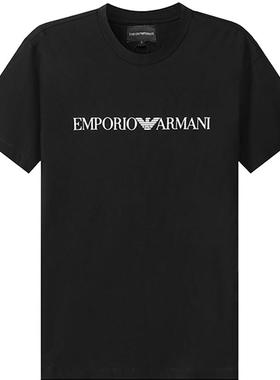 Armani/阿玛尼T恤男士短袖夏季新款圆领时尚舒适百搭上衣轻奢正品