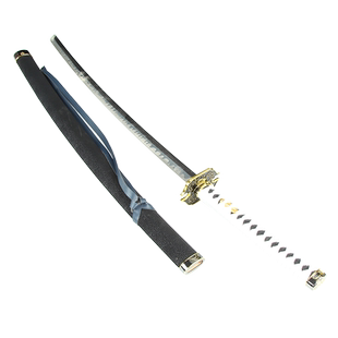 百兵党 鬼泣5维吉尔阎魔刀 武器模型炎魔刀动漫木刀cos周边未开刃