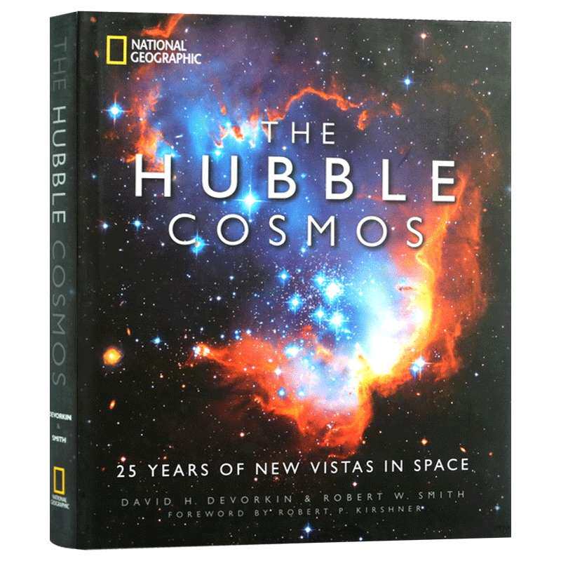 英文原版 The Hubble Cosmos: 25 Years of New Vistas in Space 哈勃宇宙  美国国家地理 英文版 进口英语书籍