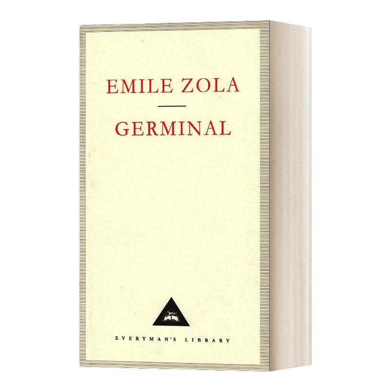 Germinal 萌芽 Everyman精装版 英文原版小说 英文版 埃米尔·左拉 émile Zola；Adam Thorpe 进口英语原版书籍