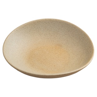 日式粗陶小碟子家用陶瓷蘸料碟创意小菜碟子不规则碟子小碗碟商用