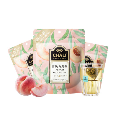 CHALI蜜桃乌龙水果茶便携装