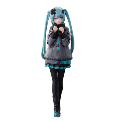 正版世嘉闭窗世界的初音未来手办