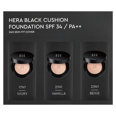 Hera/赫妍【会员尝鲜盒】赫妍黑金气垫 3ml+满200-10券