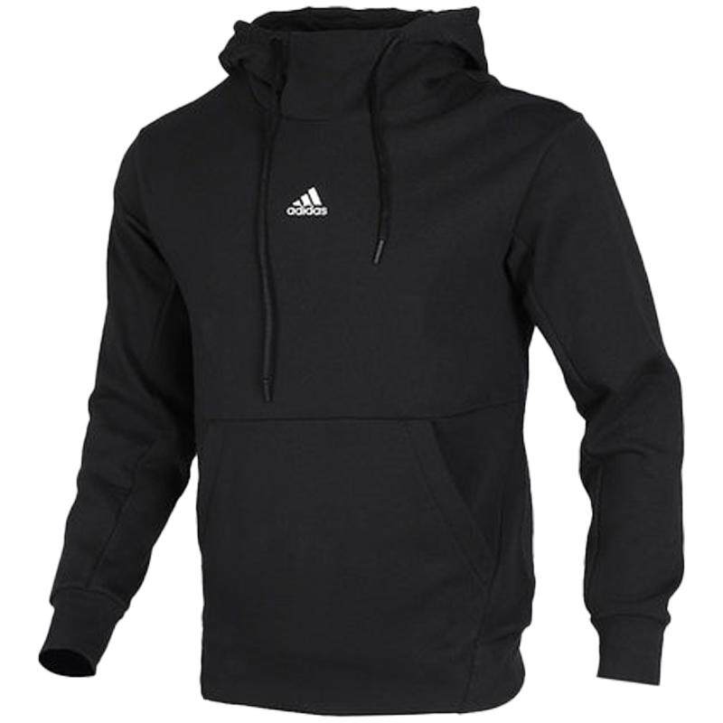 Adidas/阿迪达斯正品当季男子加绒运动连帽套头衫外套FJ0187