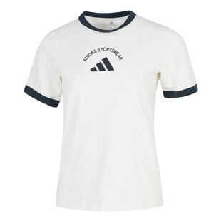 adidas阿迪达斯女装夏季新款快干透气健身运动休闲短袖T恤KC4728