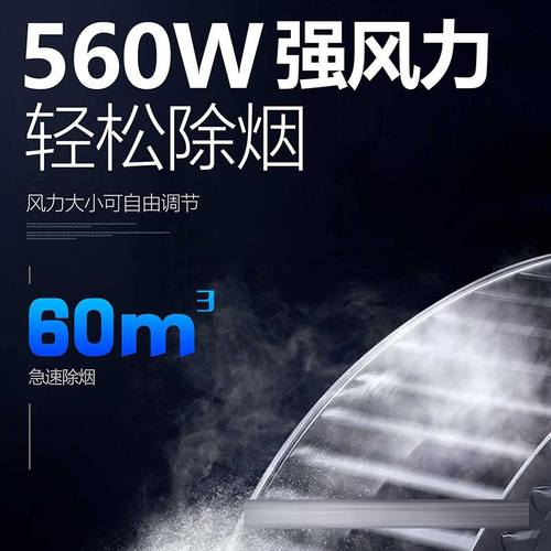 油烟净化器排烟罩商用小型饭店专用环保炸鸡餐饮厨房不锈钢一体机