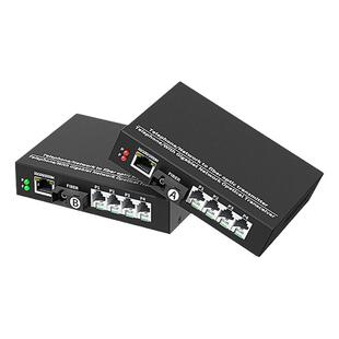 阿卡斯 电话光端机1路2路4路带千兆网络PCM语音光端机电话转光纤收发器电话光电转换器