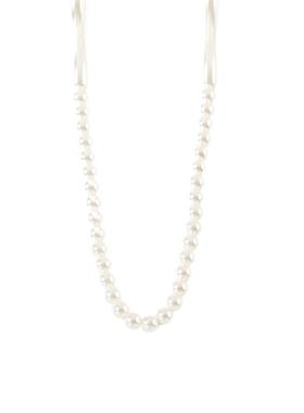 三福珍珠项链珠光舞曲复古气质高级氛围感装饰链饰品首饰2025新款