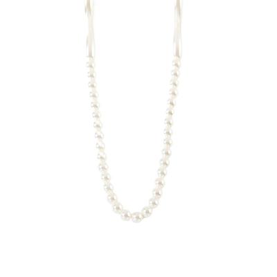 三福珍珠项链珠光舞曲复古气质高级氛围感装饰链饰品首饰2025新款