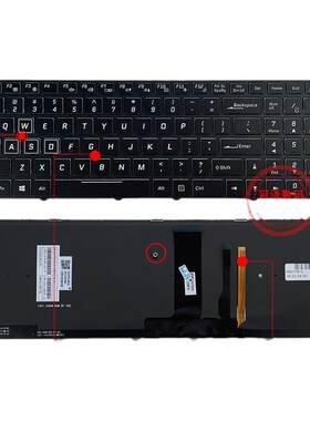 适用于 神舟 战神 ZX7-CP5S2 Z7-KP7GS Z7M-CT7GS/KP7G1/KP5GS键盘K690E-G4D1