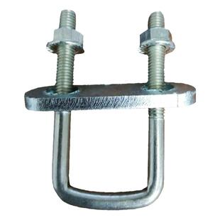 方管固定加厚钢板抱箍螺丝方形卡扣卡子连接件三轮货车螺栓固定器