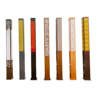 户外太阳能景观灯柱方型灯LED庭院灯小区公园广场防水工程道路灯