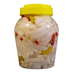 商用泡菜糖醋萝卜条酸甜辣5斤大瓶装泡椒开胃小菜下饭腌咸酱四川