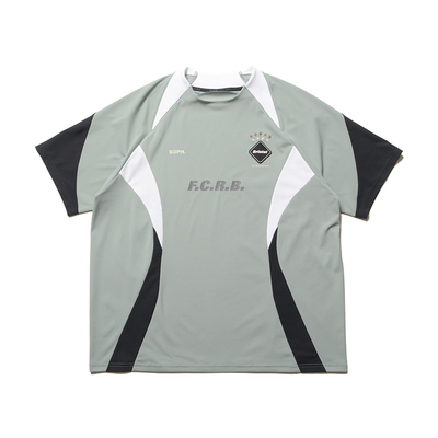 F.C.R.B复古撞色休闲短袖T恤