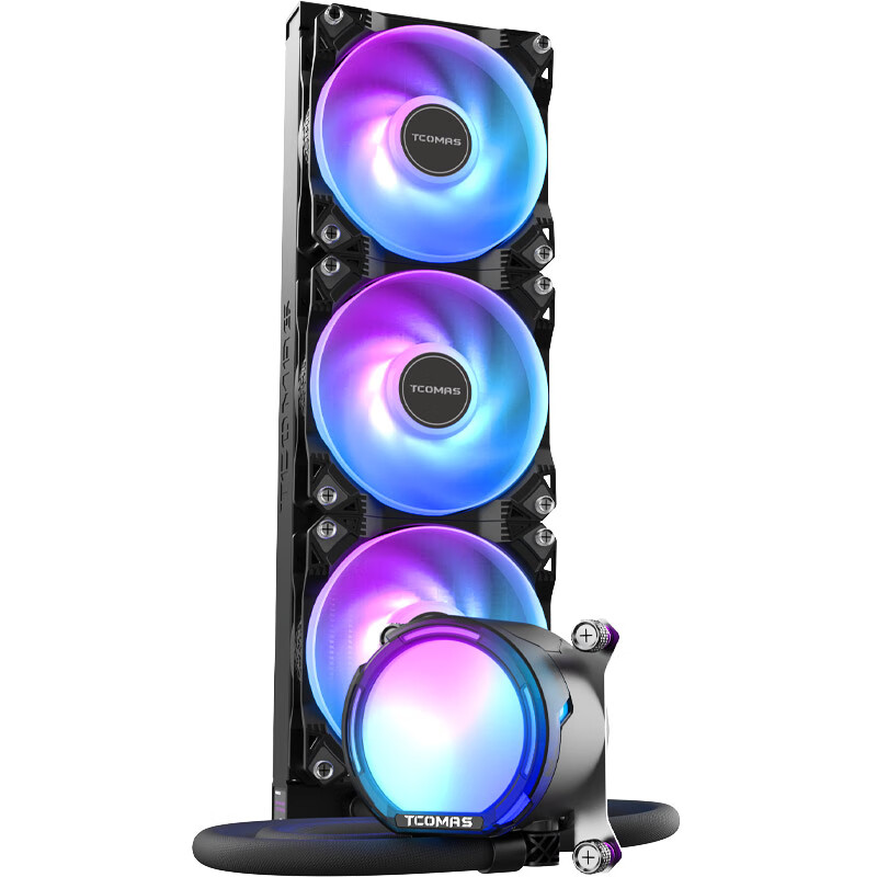 钛钽SJ-A080 A090 LG700 LX800 Pro 360水冷散热器ARGB 钛坦泰坦
