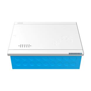 蒙斯朗温控风扇弱电箱暗装光纤入户信息箱家用多媒体布线箱室内工