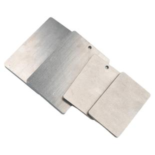 钛合金无事牌坯子手工雕刻烤色烧色挂坠车挂平安牌男女DIY配件