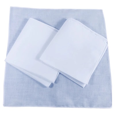 扎染纯棉方巾草木染学生纯棉白布